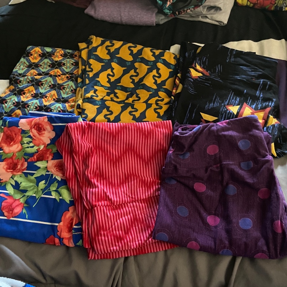 Colorful Patterned lularoe os leggings